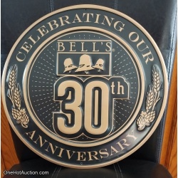 Bells 30th Anniversary Metal Sign