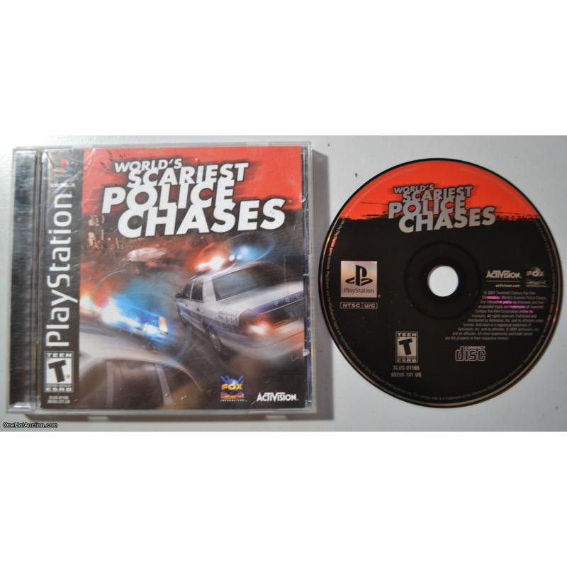 Worlds Scariest Police Chases Sony PlayStation 1 FREE Shipping