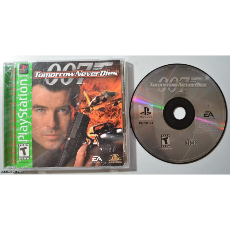 007 Tomorrow never dies Playstation One PS1 FREE Shipping