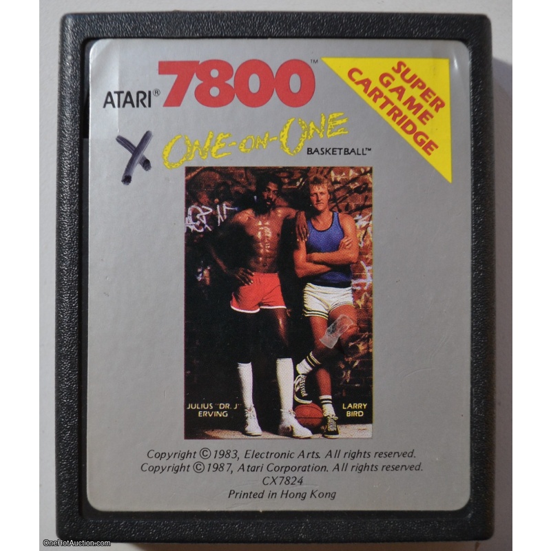 ATARI 7800 One on One FREE Shipping