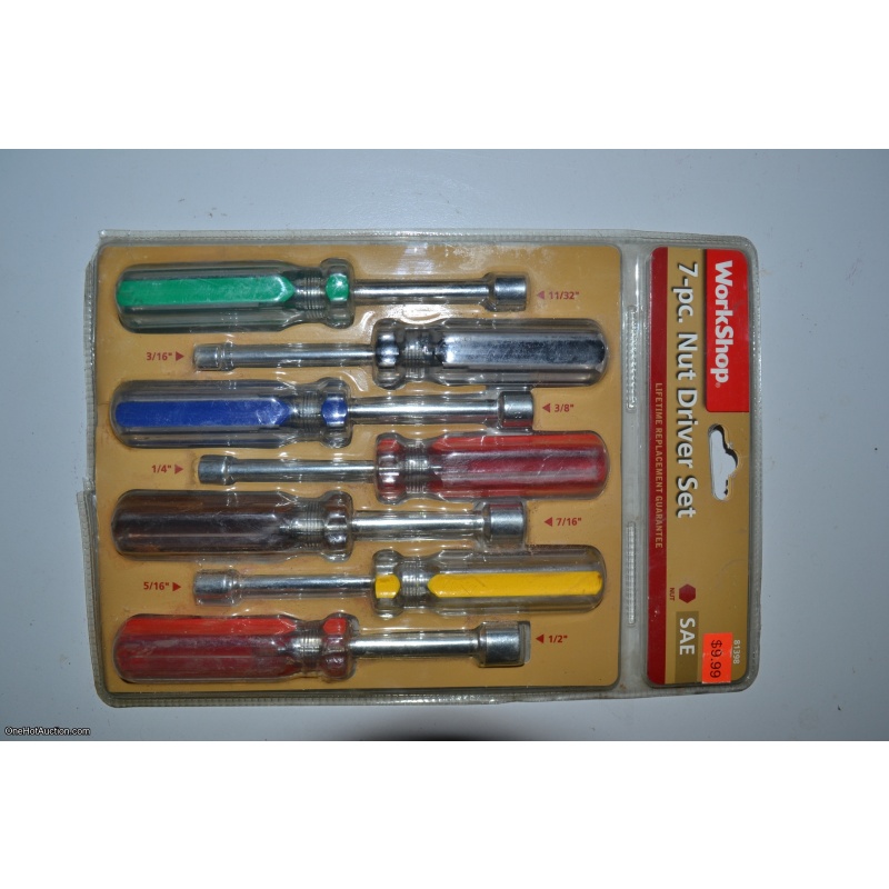 Workshop 7pc. Nut Driver Set