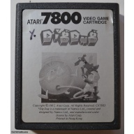 ATARI 7800 DigDug FREE Shipping