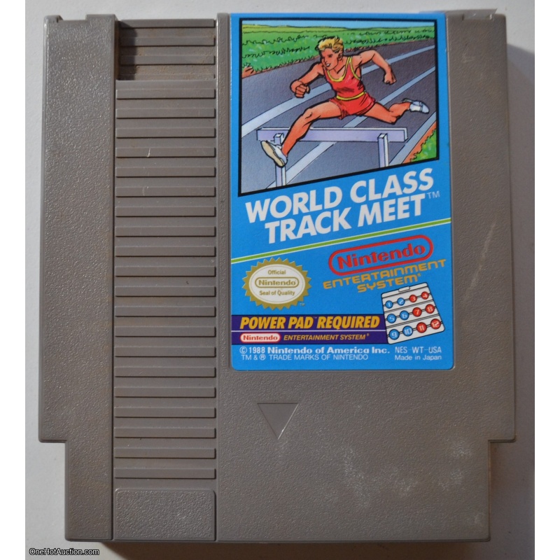 World Class Track Meet for NES FREE Shipping