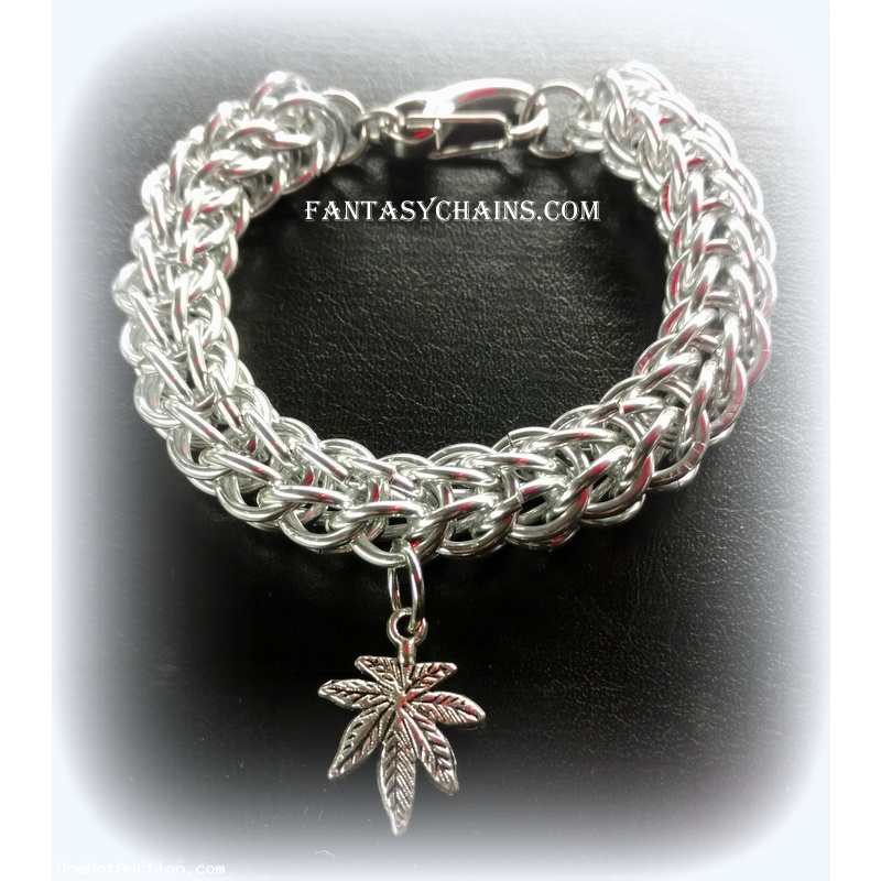 Cannabis Charm Bracelet