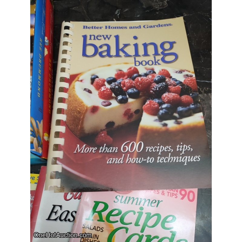 Bulk Lot of Cook Books