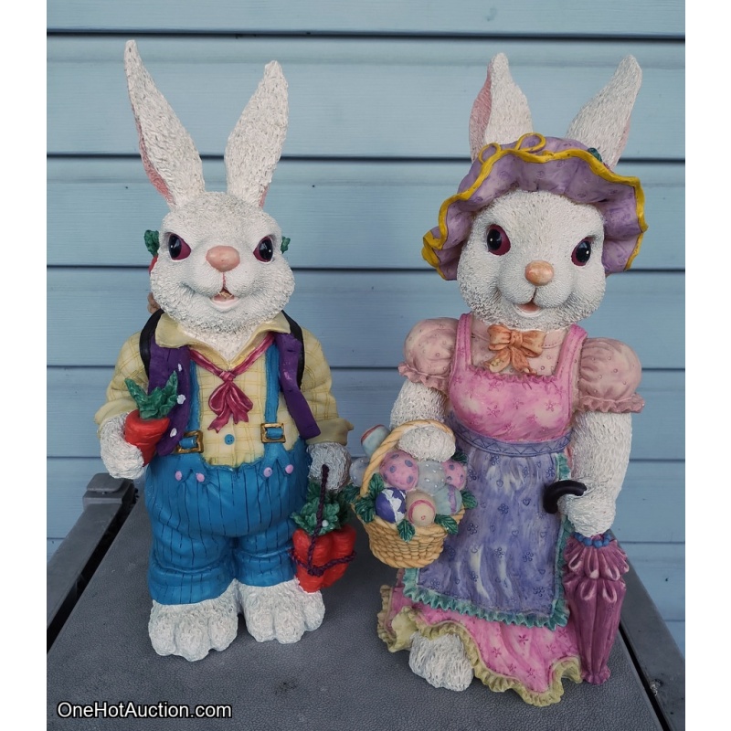 Mr. & Mrs. Easter Bunny