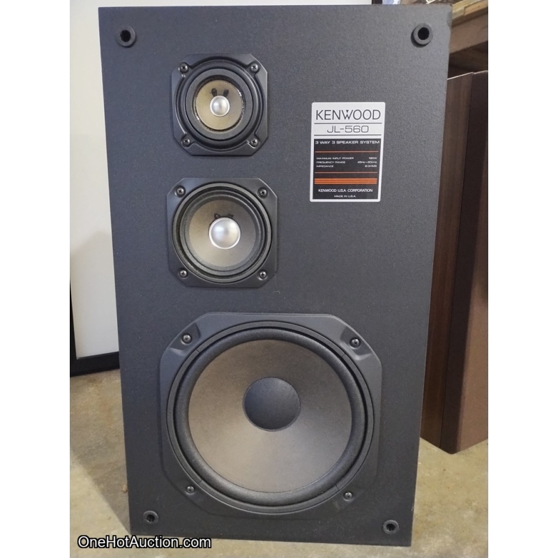 Pair of Kenwood JL-560 Speakers