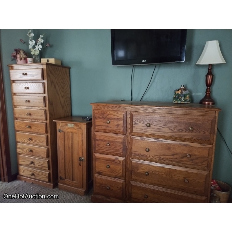 Solid Oak Bedroom Set