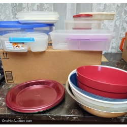 Mixed box of Plastic Ware/Storage